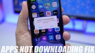 iPhone Apps Not Downloading - How To FIX It !