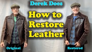 How to Restore Old Leather.