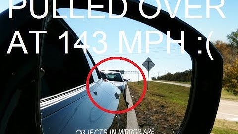 Cops pull over Nissan GTR at 143 mph in Texas