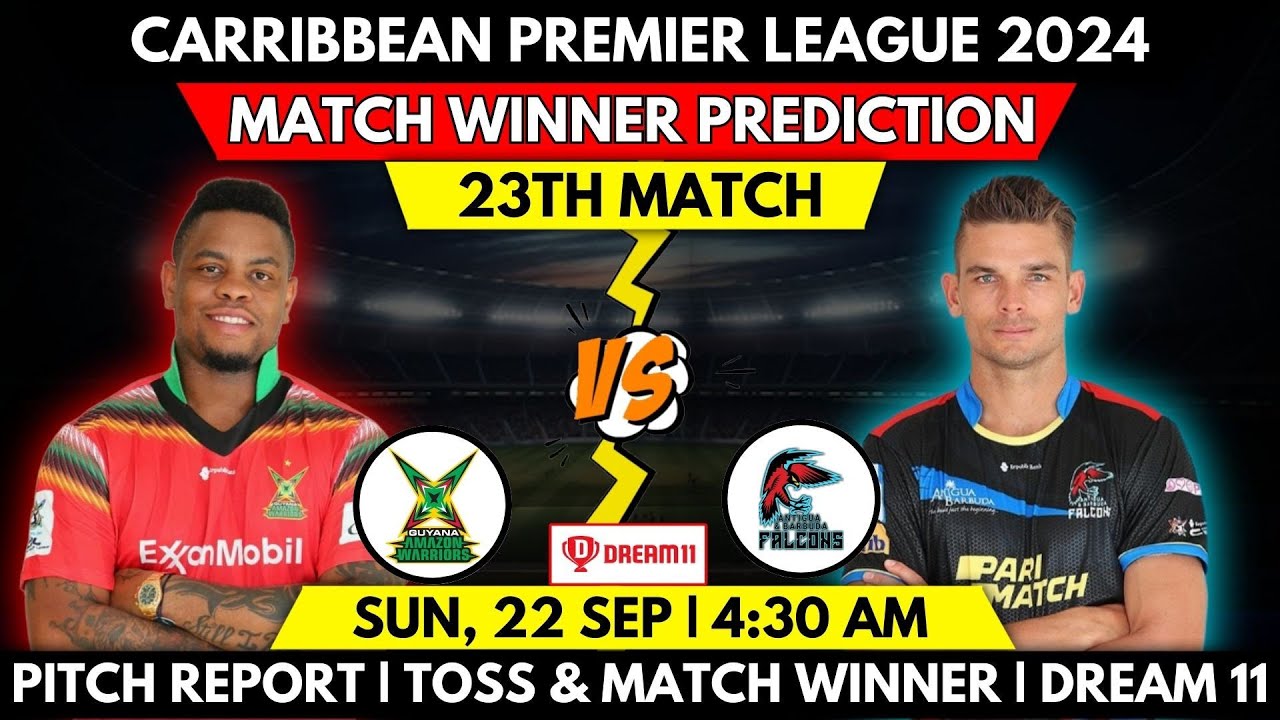 GUY VS ABF Match & Toss Prediction | GUY VS ABF Dream11 Team | Guyana vs Antigua Match Prediction