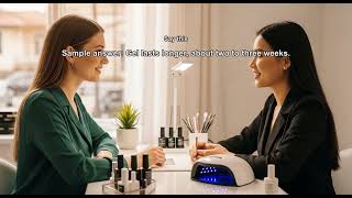 [Nail Salon] Gel vs Regular Polish Explained | Nail Salon English: Price, Time, Card &amp; Tip (For Viet