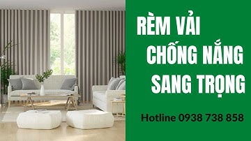 Rèm vải chống nắng sang trọng | Rèm vải | Rèm cửa Belife