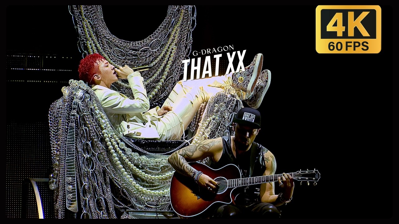 4K 60FPS] G-DRAGON - THAT XX @ ONE OF A KIND 3D 2013 1st WORLD