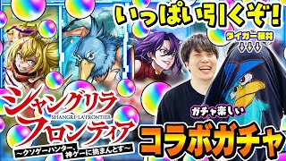 【シャンフロコラボガチャ】たくさん引いてコンプを目指せ！M4タイガー桜井と宮坊がサンラク/オイカッツォ/アーサー・ペンシルゴン狙いでガチャる！