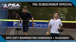 Squash: Epic Joey Barrington Comeback + 70k Giveaway!