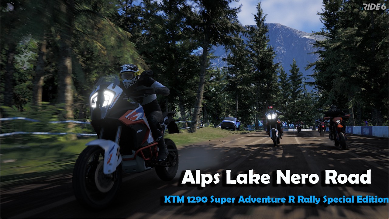 Ride 6 – Extreme Adventure Run! KTM 1290 Super Adventure R Rally at Alps Lake Nero Road Circuit