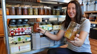 Storing 500+ Jars of Canned Food | A Day of Meals at the Cabin