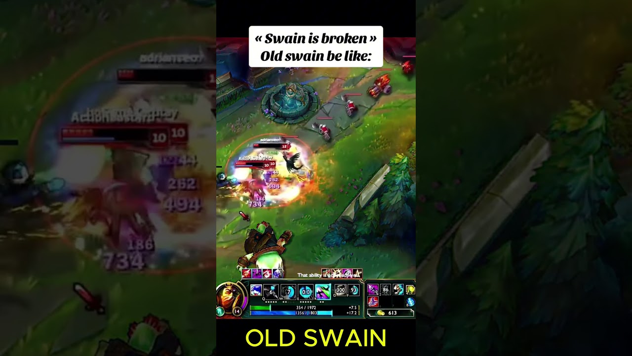 Old Swain is broken 🔥🔥