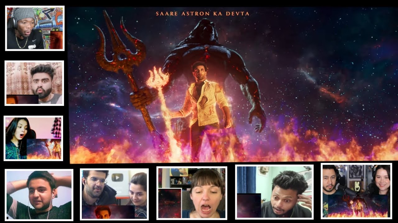 Reactors reaction on brahmastra motion poster | Ranbir Kapoor | Best reactions