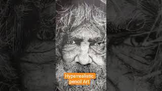 Hyperrealistic pencil art/chocral art .