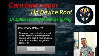 cara mengatasi root device bni mobile