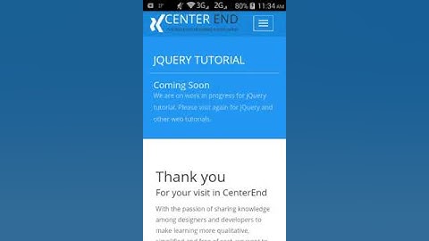 Implementing Navigation Back Feature to Android WebView Tutorial and Example Demo