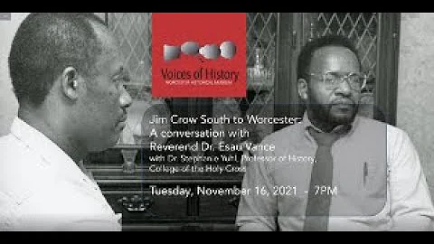 Jim Crow South to Worcester: A conversation with R...