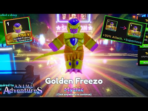 Golden Freezo (Golden Frieza), Anime Adventures Wiki