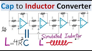 Converting Capacitance to Inductance with Op Amp Circulator Amplifier