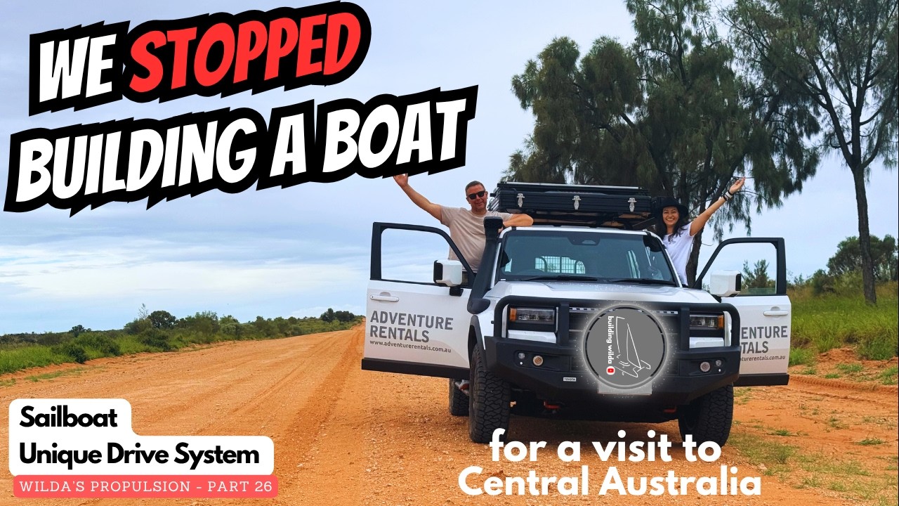 Boat Painting and a Visit to Central Australia | Propulsion Series Part 26 – S03E69 | Building Wilda