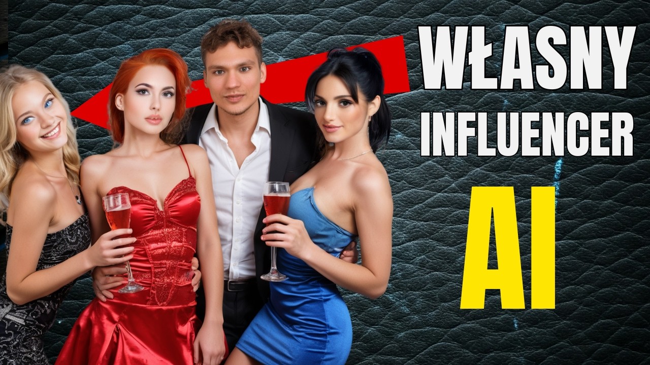 NAJPROSTSZY sposób na stworzenie Influencera AI | 100% ZA DARMO