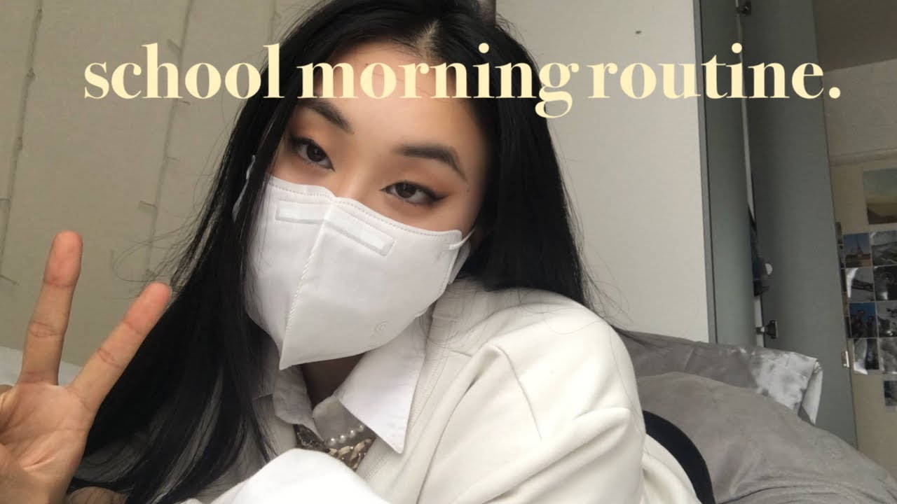 school morning routine during lockdown 2020