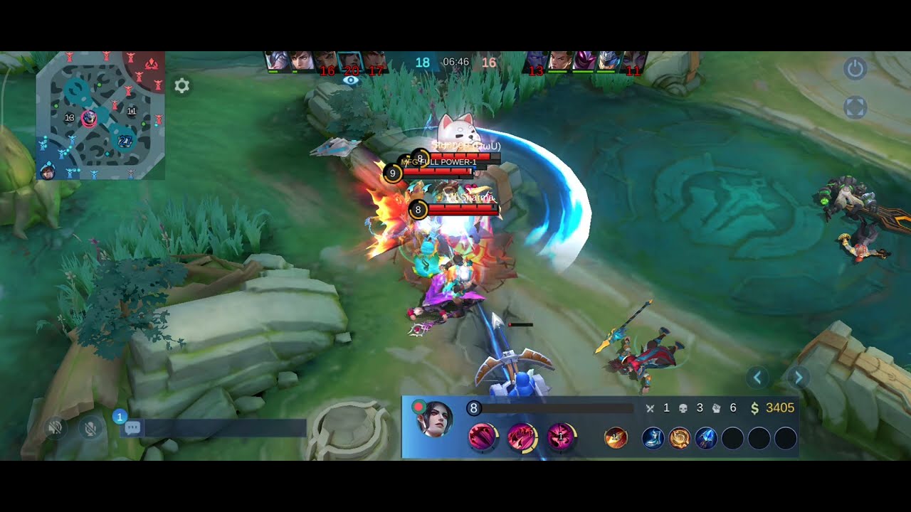 My friends game play in mobile legends in Bangladesh server/