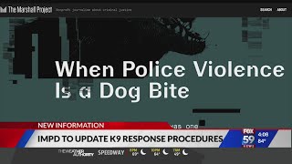 IMPD changes policies on when K9 officers can be deployed