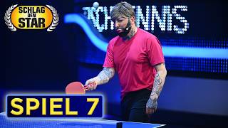 Tischtennis Harald Glööckler Vs. Thorsten Legat Spiel 7 Schlag Den Star