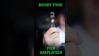 How to Choose the Right Fuse for Your Car Amplifier #bassheads #spl #fuse #speaker #carstereo