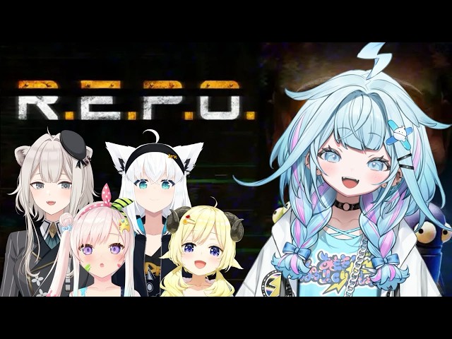 【R･E･P･O】大初心者🔰やっと久々にレポやるぞ〜！【水宮枢／ホロライブDEV_IS】