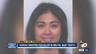 Parole granted for killer in baby's death