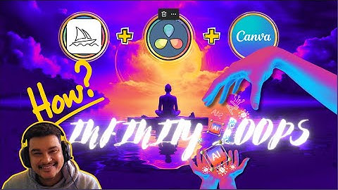 AI Animation Guide: Create an Easy Infinity Loop with AI-generated Images (Midjourney + Davinci Res)