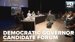 Democratic candidates for governor in Maine address federal cooperation at Kittery forum