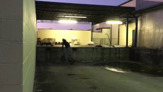 180 off loading dock and smacking my head on the ground