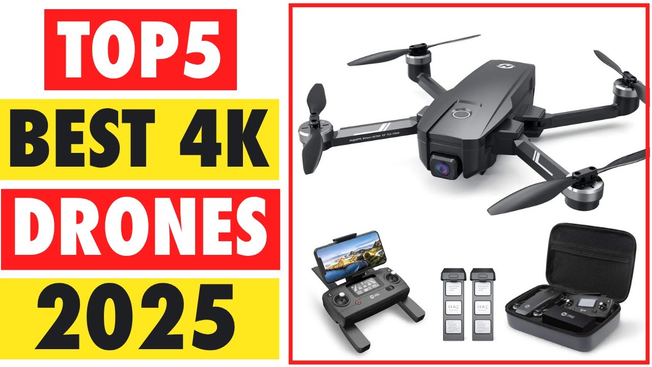 Top 5 Best 4k Drones In 2025 - YouTube