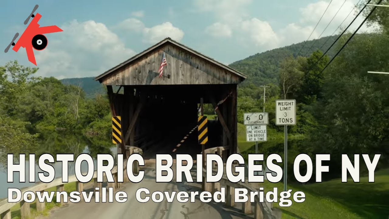 Downsville Wooden Covered Bridge 