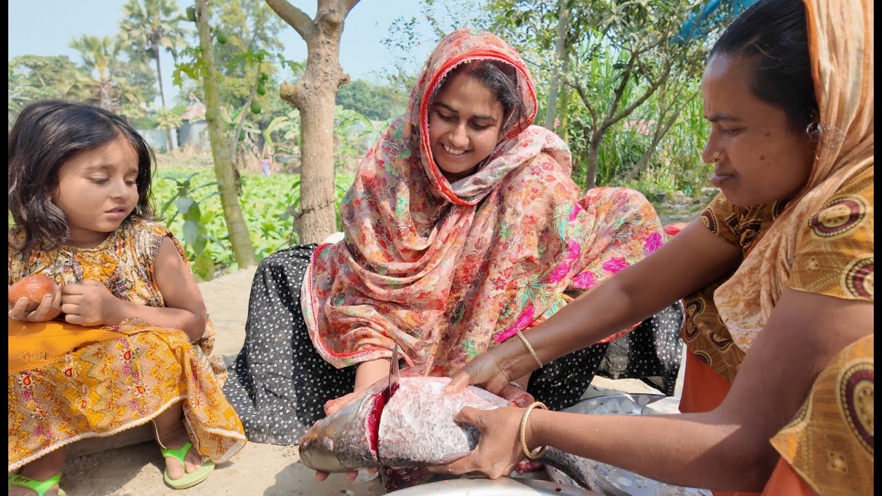 শ্বশুর মশাই বিশাল বড় কাতল মাছ কিনে পাঠিয়েছে | Doyel Agro