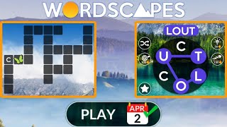 Wordscapes Daily Puzzle April 2, 2023