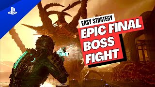 DEAD SPACE Remake FINAL BOSS Strategy and HOW You Can Do It / 4K 60FPS