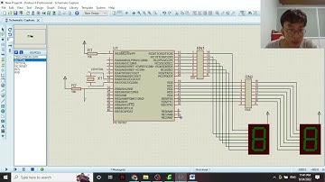 Bài tập 4: Cho vi điều khiển PIC16F887 kết nối với 2 led 7 đoạn và 3 nút nhấn: UP, DW, START.