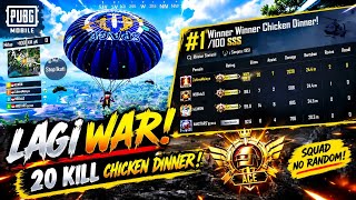 PUBGM 20 Kills epic moment with random squad