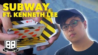 Cardistry for Beginners: Two-handed Cuts - Subway Tutorial ft. Kenneth Lee