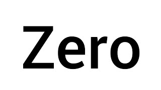 How to pronounce "Zero" (PAL-M Version)