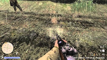 CoD2 B2F M1 Garand lastshot effect