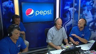 SF@NYM: Alderson joins the Mets broadcast booth