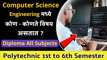 Diploma in Computer Engineering Syllabus | Computer Science Subjects-Polytechnic Diploma CSE Subject