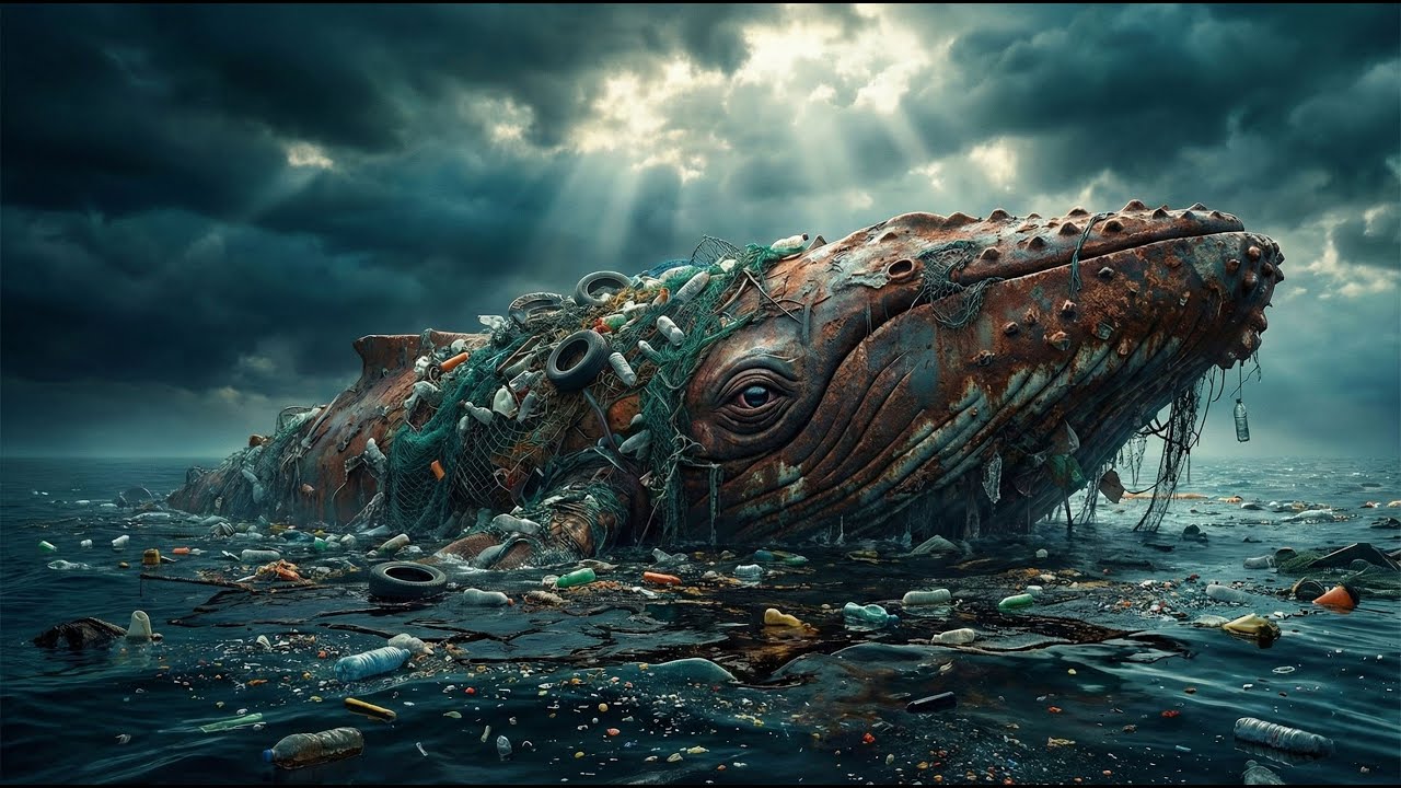 The Ocean Is Screaming | Giant Creatures Trapped in Plastic Pollution