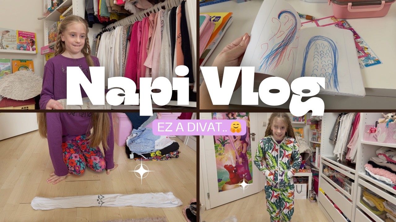 NapiVlog (febr.11.) - A menő nacik 👖 - Jajj, mik ezek? 😅