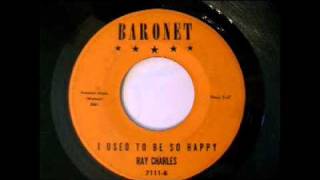 Ray Charles - I Used To Be So Happy (1960)