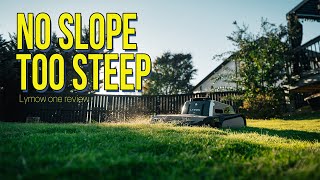 This Robot Mower Handles Slopes Like a Tank - Lymow One