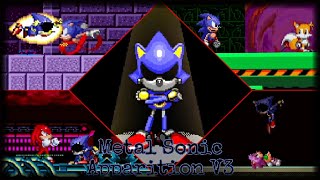 Metal Sonic Apparition (V3) | Full Gameplay & All stages!