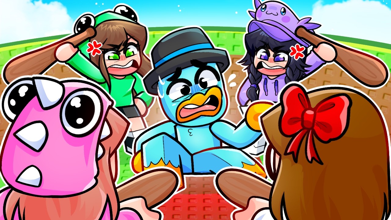 CLAN de SÓLO CHICAS Fue TÓXICO, Así que Robé sus BRAINROTS SECRETOS!