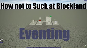 How to event in Blockland!